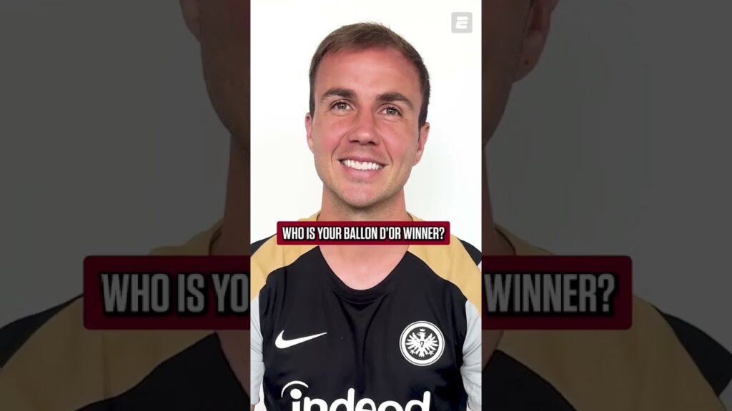 We asked Mario Gotze who he thinks will win the Ballon d’Or 👀🏆 #shorts