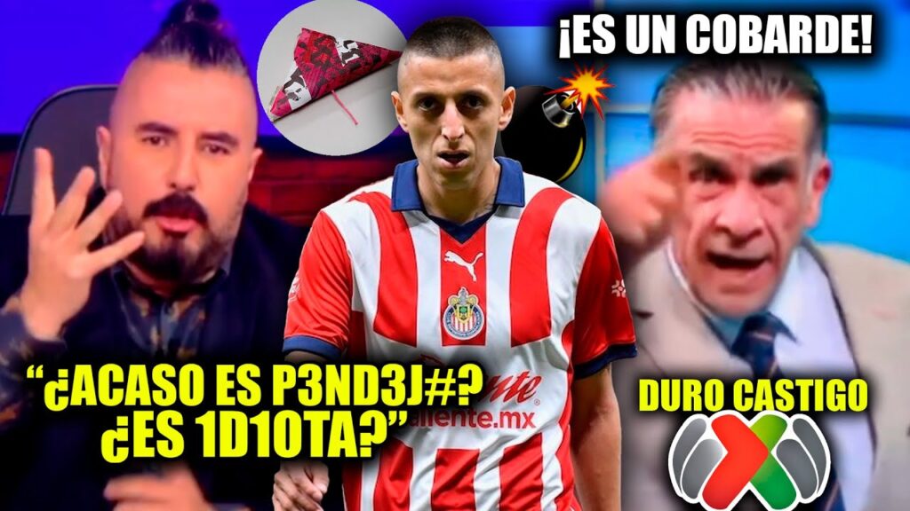 ¡ERES UN P3ND3J0! Prensa Mexicana EXPLOTA Y PIDE LA EXPULSIÓN de Roberto Alvarado de la LIGA MX
