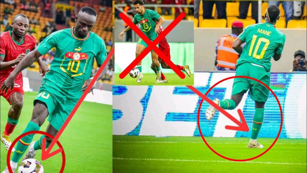 regarder ce que fait sadio mane a pape Gueye première séance d'entraînement du Sénégal