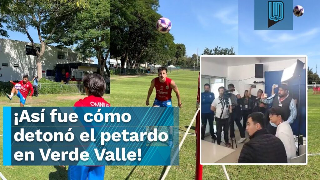 Momento EXACTO en el que se escucha la explosión del petardo en Verde Valle I Caso Piojo Alvarado