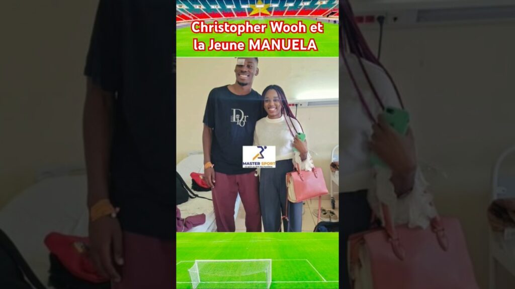 Christopher Wooh et la jeune Manuela ❤️