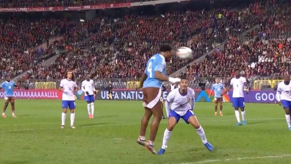 Loïs Openda Goal vs France, France vs Belgium Highlights, UEFA Nations League 2024