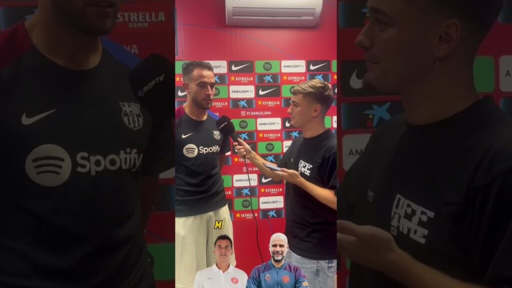 Preguntas rápidas con ERIC GARCÍA #fcbarcelona