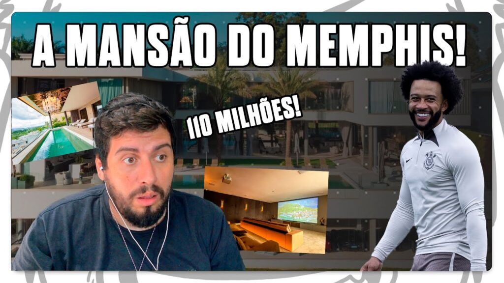 A MANSÃO DE MEMPHIS DEPAY NO BRASIL | 110 MILHÕES DE REAIS - Cortes SalveDrew