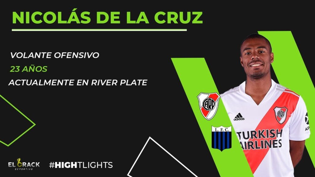 ⚽ Así JUEGA NICOLÁS DE LA CRUZ | 🏃‍♂ GOLES y JUGADAS del VOLANTE de RIVER
