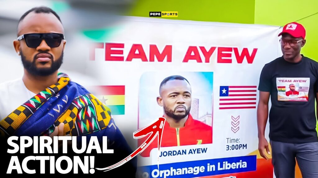 SPIRITUAL ACTION 🔥 JORDAN AYEW MAKES DONATION TO SECURE LUCK FOR BLACK STARS 🇬🇭 TO BEAT SUDAN 🇸🇩....