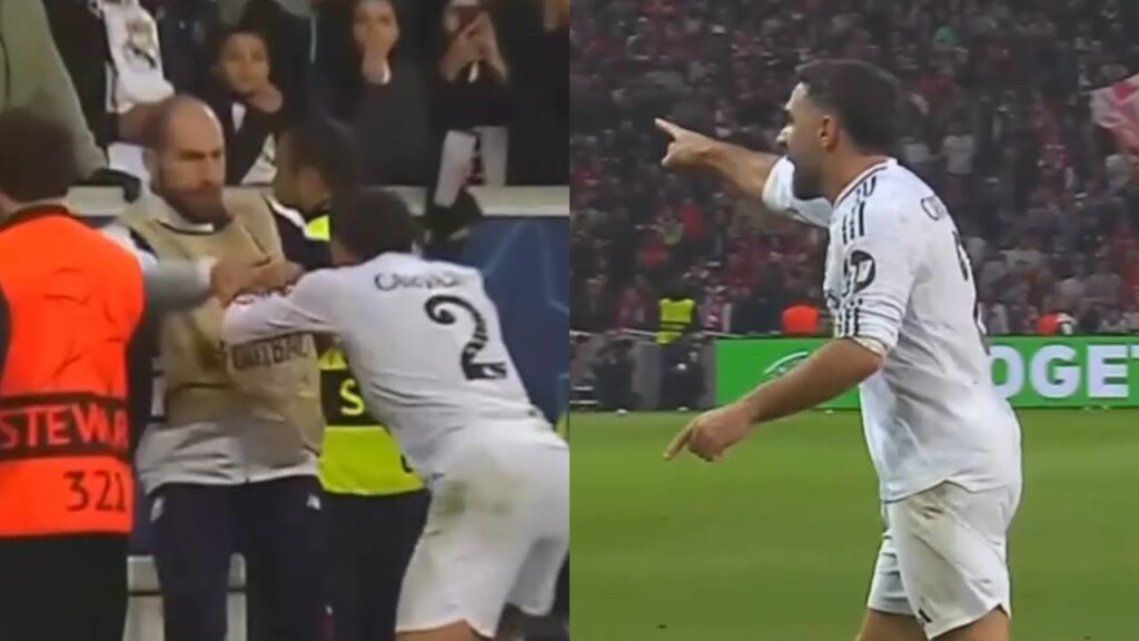 La frustración de DANI CARVAJAL con los recogepelotas