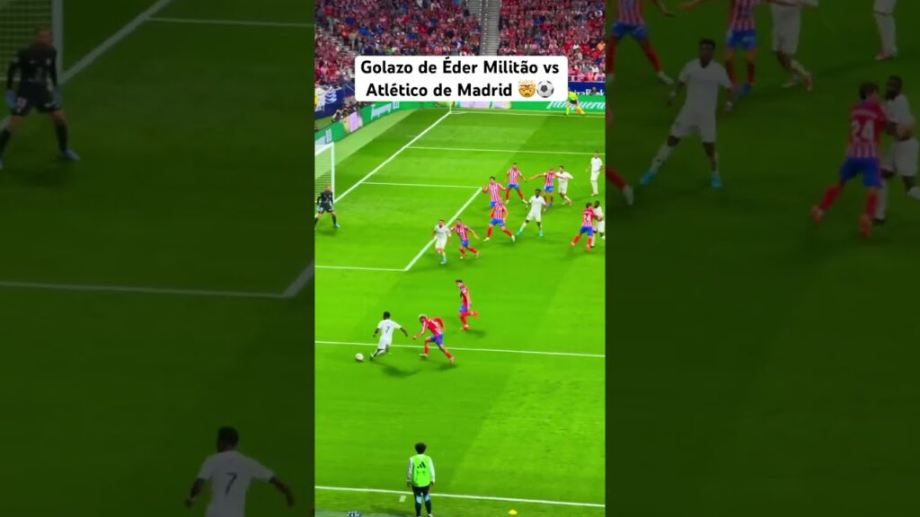 Militao  Gol, Real Madrid vs Atlético Madrid