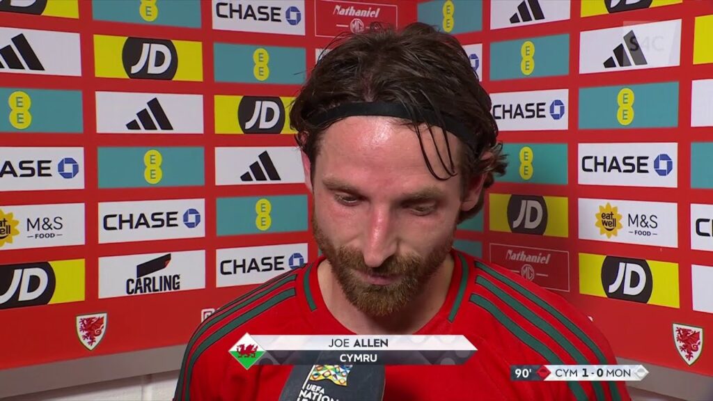 Joe Allen | Cymru 1-0 Montenegro | UEFA Nations League
