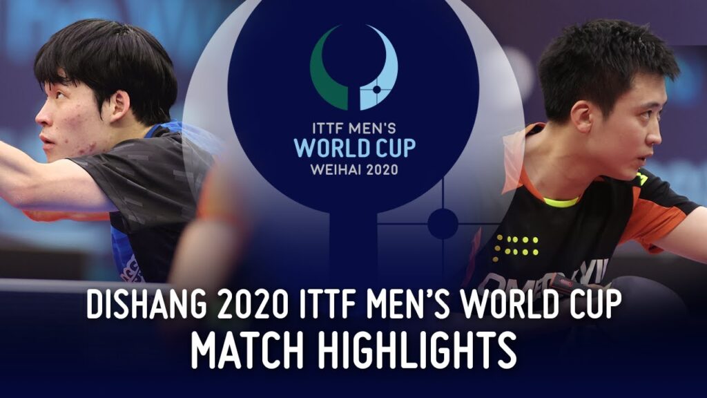 Jang Woojin vs Jeoung Youngsik | 2020 ITTF Men's World Cup Highlights (1/8)