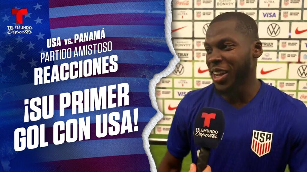 Yunus Musah tras su primer gol: "Me sentí bien, lo disfruté" | Telemundo Deportes