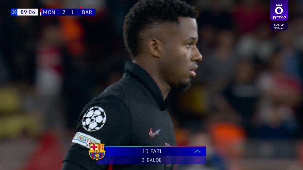 ANSU FATI returned vs AS MONACO HD 1080i