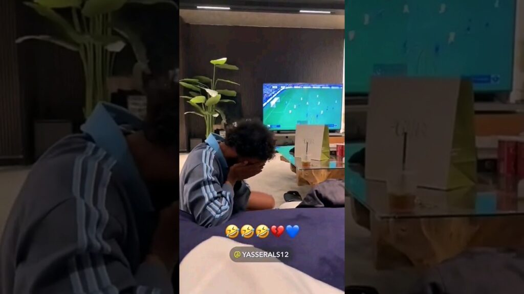 😂😂💙 #ياسر #الشهراني #الهلال #alhilal