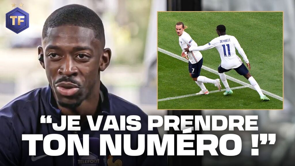 Dembélé RACONTE pourquoi il a "volé" le numéro de Griezmann chez les Bleus 😂 - La Quotidienne #1597
