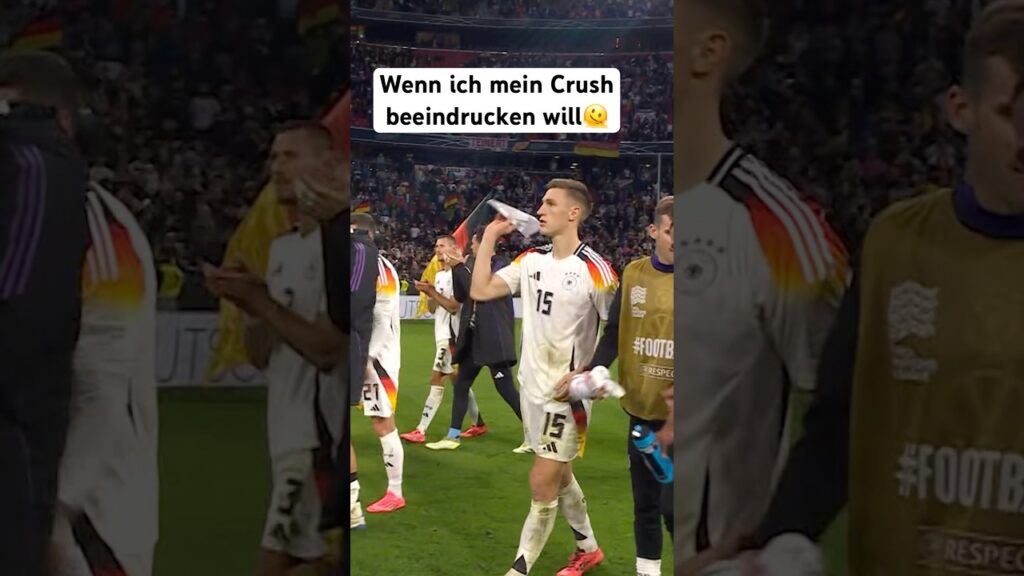 Nico Schlotterbeck hat ab sofort Papierflieger-Verbot😂 #short #dfb #GERNED