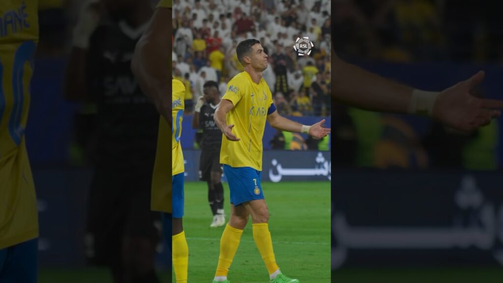 Yassine Bounou had Cristiano Ronaldo in disbelief 🫨#yallaRSL