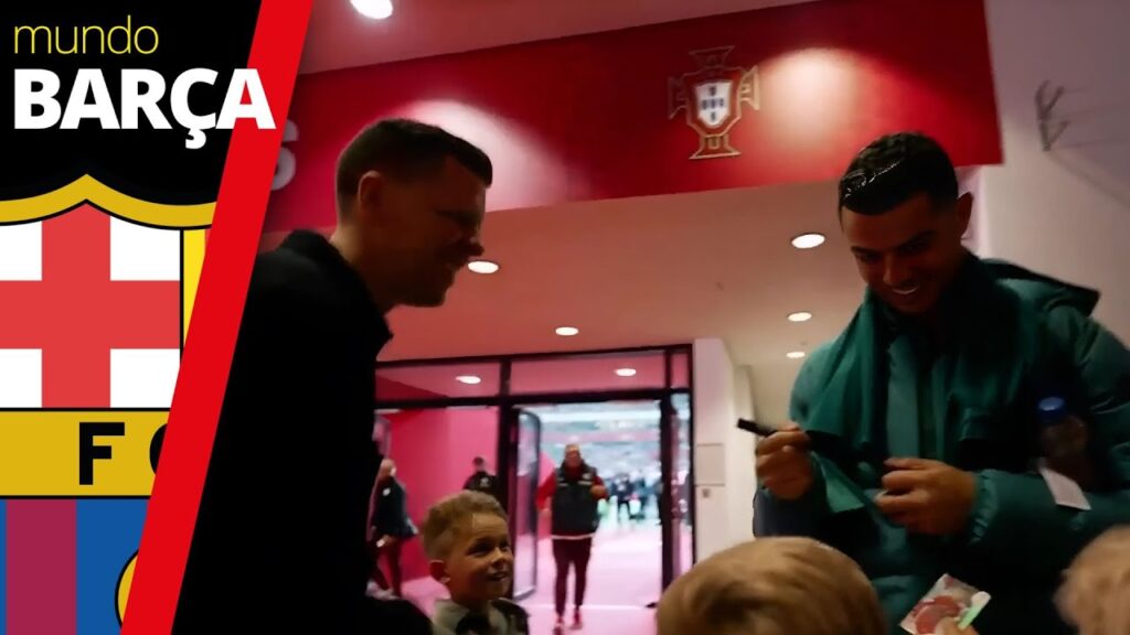 La broma de CRISTIANO RONALDO a su amigo SZCZESNY que ensalza al BARÇA y enfurece a ITALIA