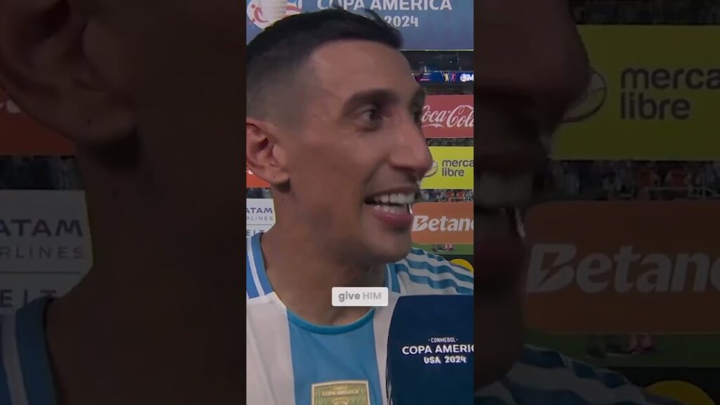 Ángel Di María on what it meant to win the Copa América 2024 for Messi 🤝 #lionelmessi #argentina