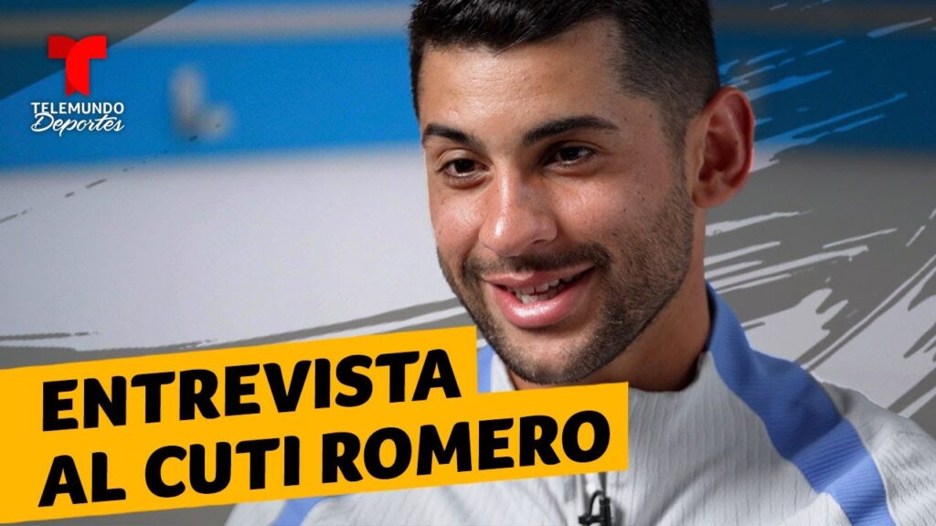 Cristian Romero: “Mi deseo es ganar un trofeo en el Tottenham” | Premier League | Telemundo Deportes