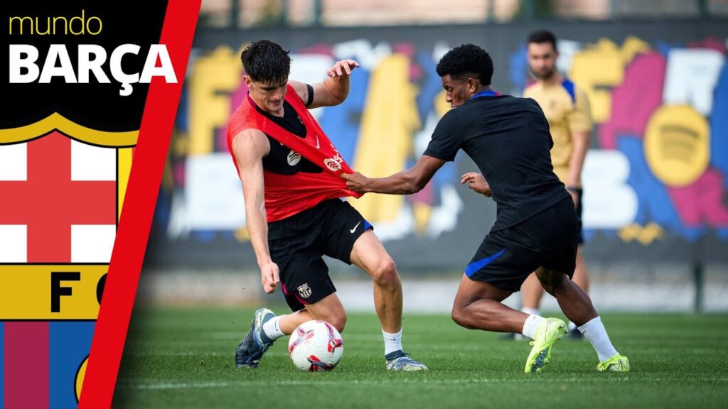 FC BARCELONA ENTRENAMIENTO | El regreso de Fermín y Gavi: el Barça se fortalece para LaLiga