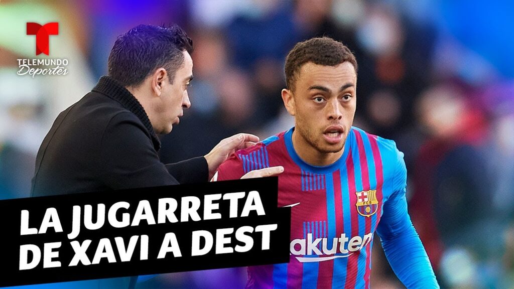 Sergiño Dest revela la traición que recibió de Xavi en el Barcelona | Telemundo Deportes