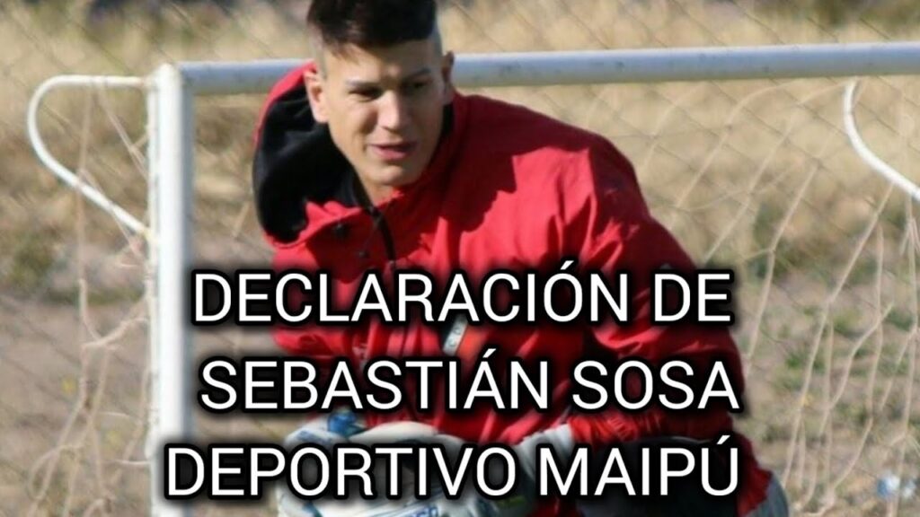 DECLARACIÓN DE SEBASTIÁN SOSA: ARQUERO DE DEPORTIVO MAIPÚ #maipu #mendoza #afa #futbol #argentina