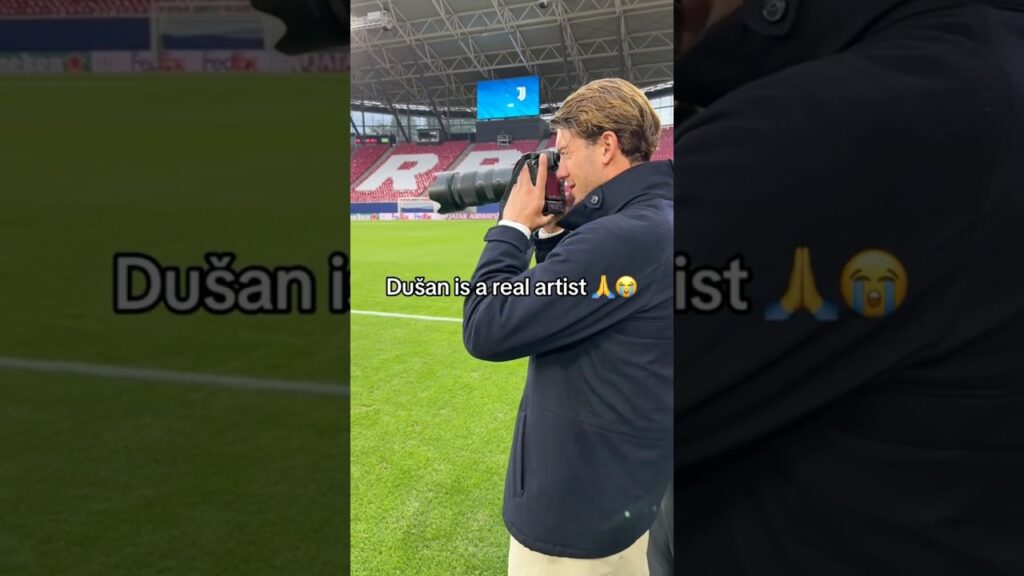 This is unreal, Dusan! 🤯 #vlahovic #juventus #photography