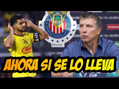 ALERTA EN EL AMERICA SIBOLDI QUIERE A HENRY MARTIN EN LAS CHIVAS DEL GUADALAJARA COMO NUEVO DELANTER