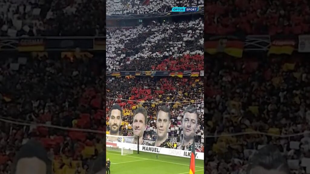 Germany honours Toni Kroos, Manuel Neuer, Ilkay Gundogan and Thomas Muller 🇩🇪👏 #Shorts