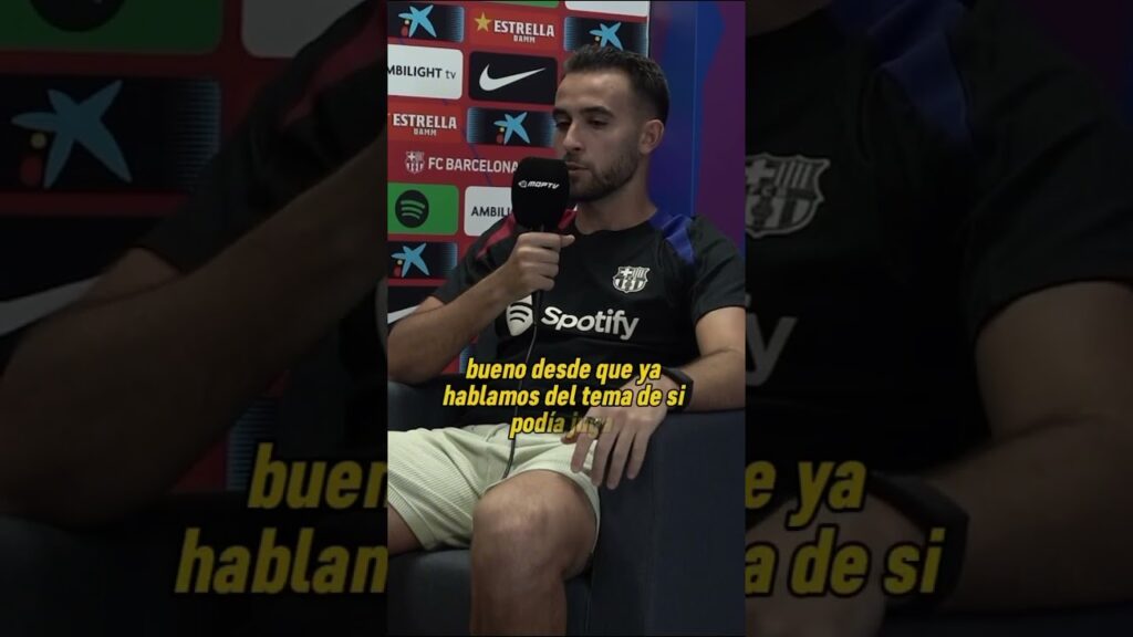 🗣️ Eric García sobre su adaptación como pivote: "Me fijo mucho en Rodri"Entrevista completa 👉🏻