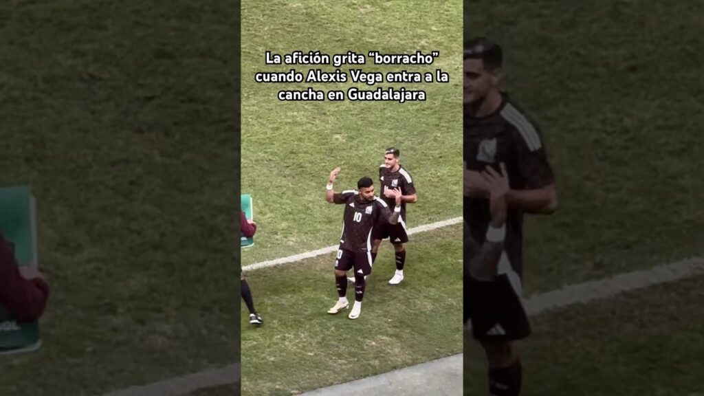 La afición en Guadalajara le gritó a Alexis Vega “borracho” cuando entró en el partido México vs USA