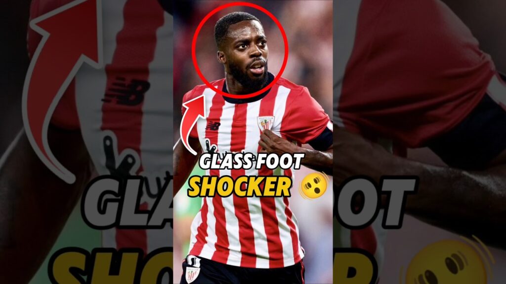 Incredible! Iñaki Williams played 2 years with glass in his foot. #shorts #soccer