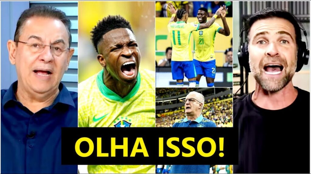 ISSO É INJUSTO! O Vinicius Júnior TEM QUE SABER que NÃO É INTOCÁVEL na Seleção! Pra mim, ele… "ISSO É INJUSTO! O Vinicius Júnior TEM QUE SABER que NÃO É INTOCÁVEL na Seleção! Pra mim, ele..."