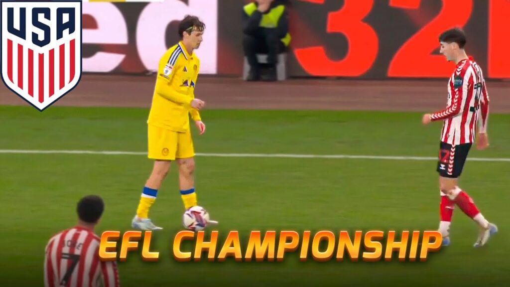 Brenden Aaronson vs Sunderland 4/10/24