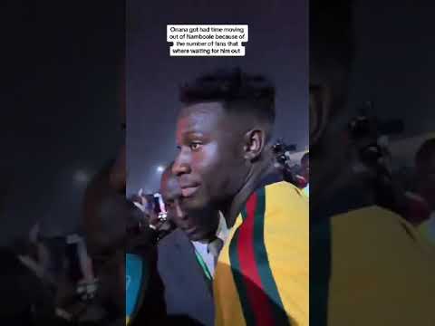 ANDRÉ ONANA, SUPERSTAR EN OUGANDA #cameroun #football #lionsindomptables #andreonana