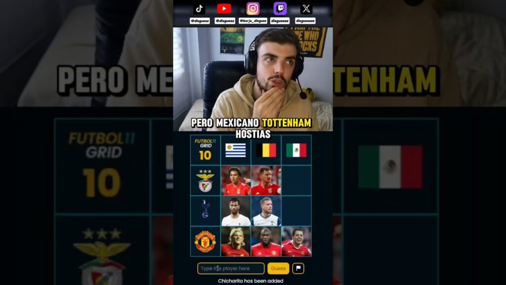 Se me acordó Jiménez en el Benfica pero 🇲🇽Mexicano Tottenham🤔 #shorts #futbol #futbol11