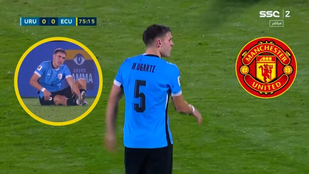 Manuel Ugarte vs Ecuador | NEW MAN UNITED PLAYER | INJURED? | 🎯🔴