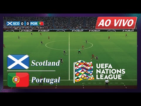 🔴[AO VIVO] Escócia x Portugal | Liga das Nações UEFA 2024-2025 | Transmissão completa da partida