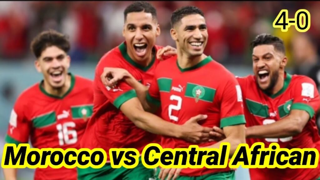 morocco vs Central African Republic 4-0 Highlighrt & All Goals 2024