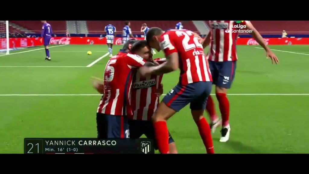 CAP 78 DELANTEROS LEYENDAS DEL ATLETICO DE MADRID   YANHICK FERREIRA CARRASCO