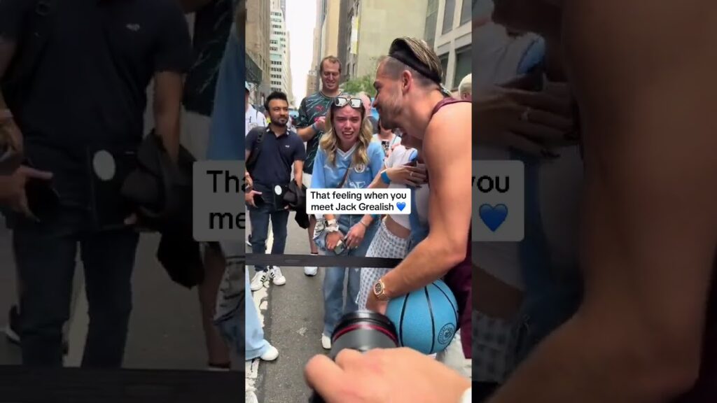 What a moment with Jack Grealish (Via nss sports/TT) #shorts