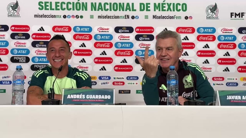 Aguirre adelanta 3 titulares para el juego: Andrés Guardado, César Montes y Johan Vásquez