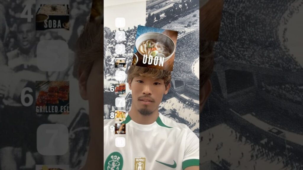 Japanese food ranking w/ Hidemasa Morita 🇯🇵 #JapaneseFood #ranking #Japan #Food #Top10 #SportingCP