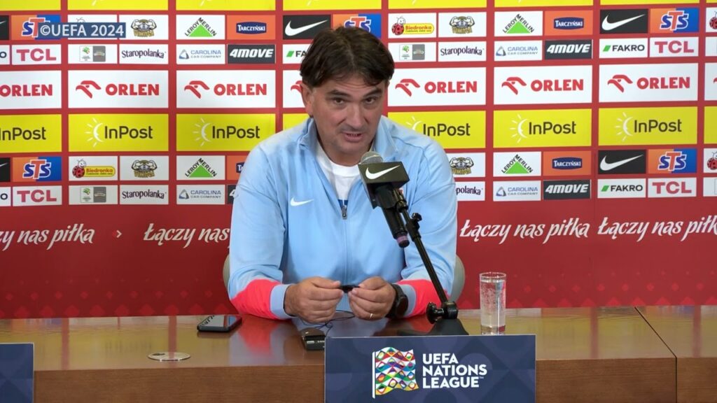 Zlatko Dalić govori nakon remija Hrvatske i Poljska u UEFA Ligi nacija