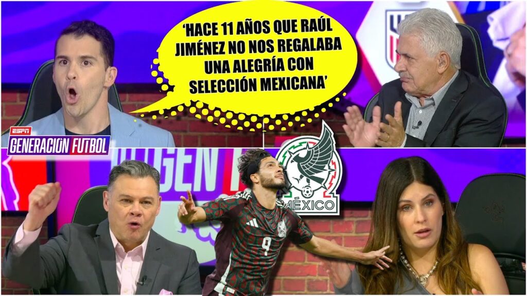 RAÚL JIMÉNEZ DIO CÁTEDRA con golazo vs EEUU. El TUCA aplaude el desempeño del TRI | Generación F