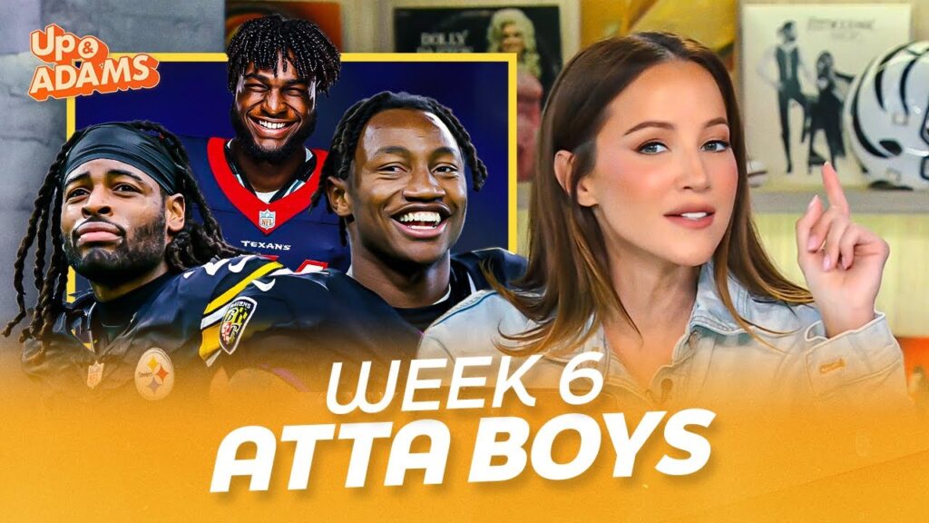 Kay Adams Highlights Week 6 Performances from Najee Harris, Zay Flowers, & Will Anderson Jr