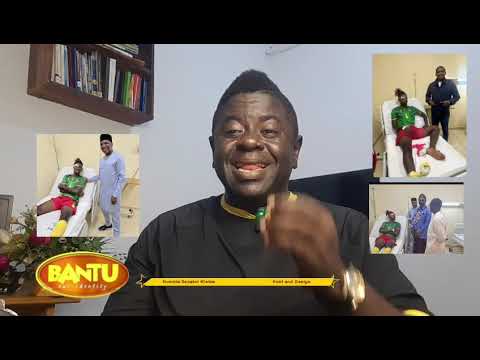 Samuel Eto'o, Mouelle Kombi et Manaouda Malachie au chevet de Christopher Wooh le lion Indomptable.