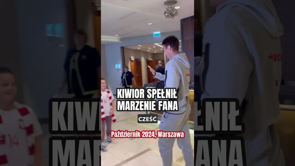 KIWIOR SPEŁNIŁ MARZENIE MŁODEGO FANA ❤️ #shorts