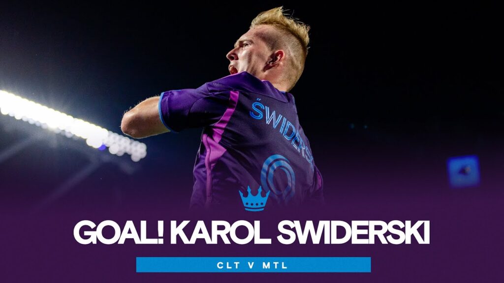 GOAL! Karol Swiderski Capitalizes Once Again | Charlotte FC v CF Montreal
