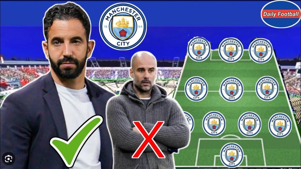Man City Potential Manager Sporting CP Boss Ruben Amorim 😍 Man City Predicted XI Under Amorim 😍